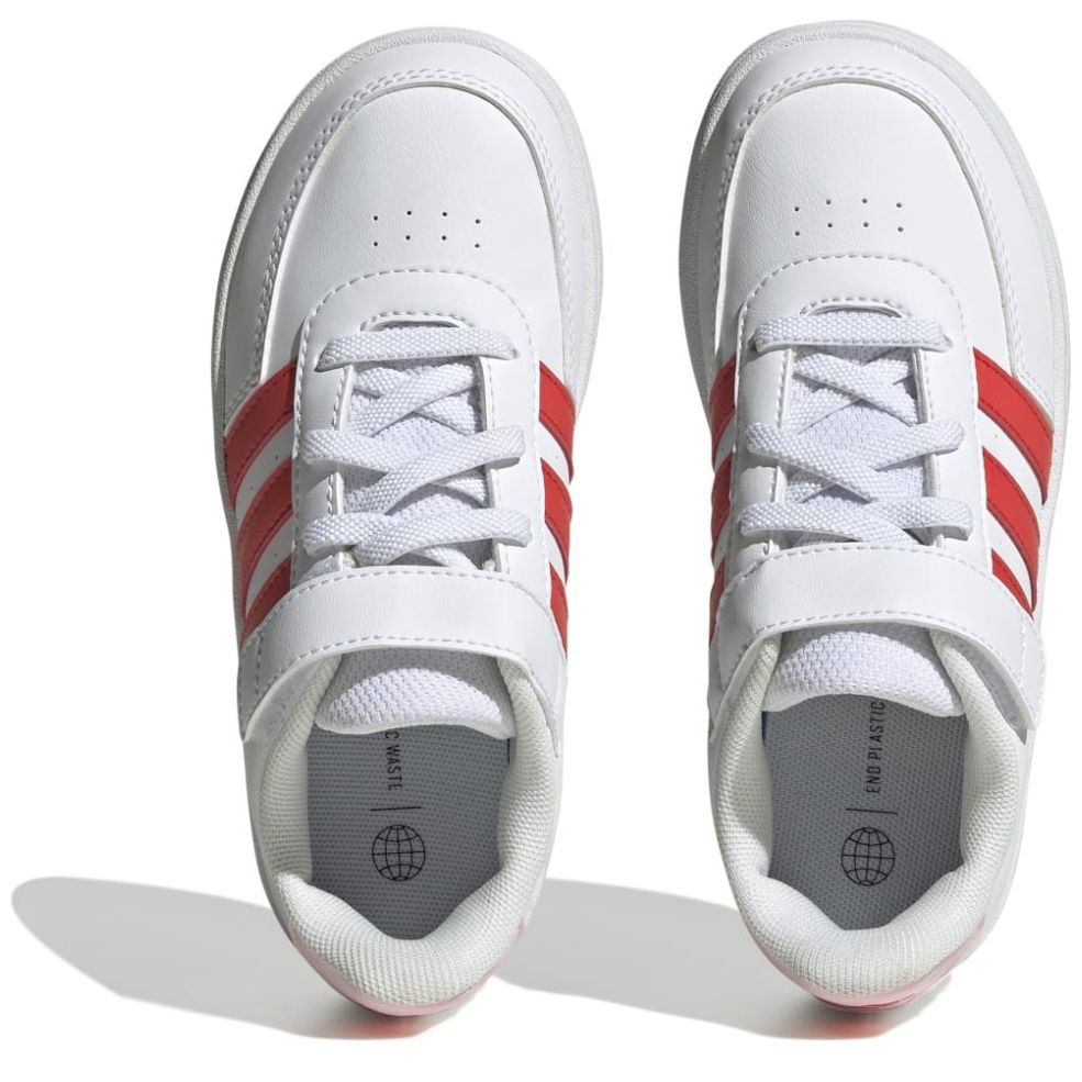 Tenis Adidas con Velcro 18-24 Blanco
