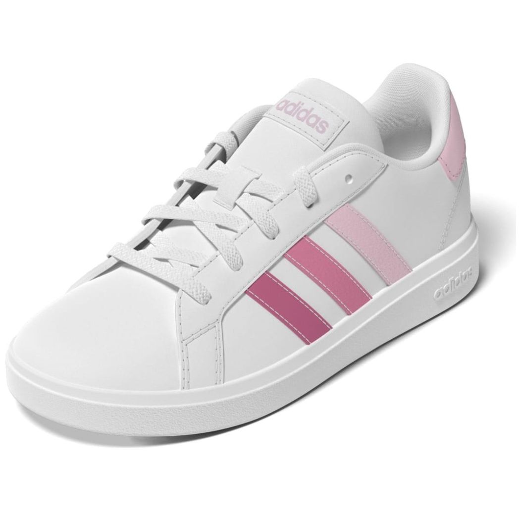 Tenis Adidas con Agujeta 18 24 Blanco