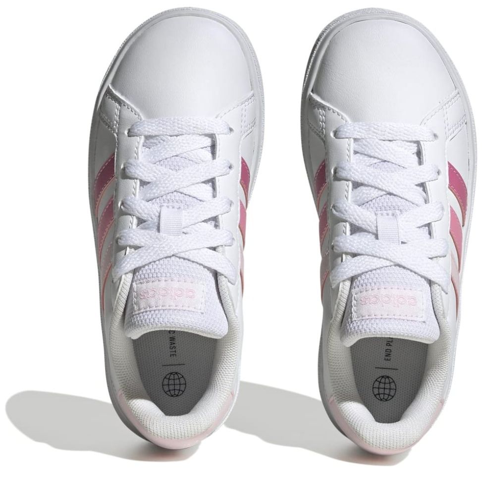 Tenis Adidas con Agujeta 18-24 Blanco