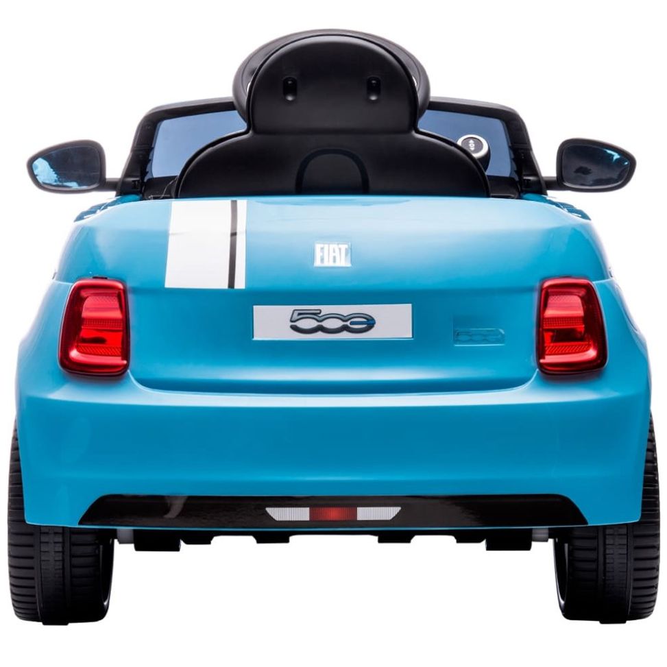Coche Eléctrico Infantil Fiat 500 e 6 V Azul