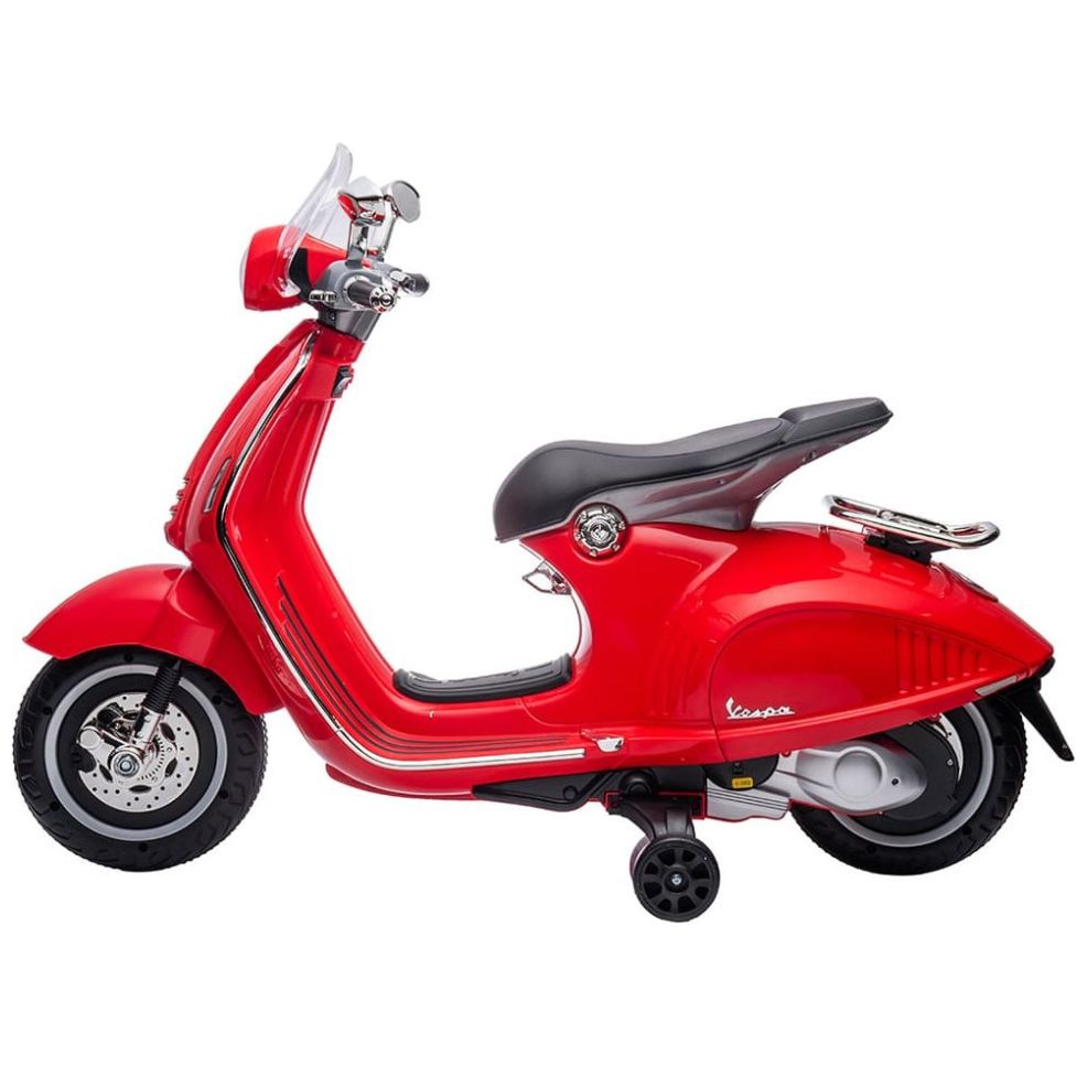 Moto Eléctrica Infantil Vespa 946 6 V Roja