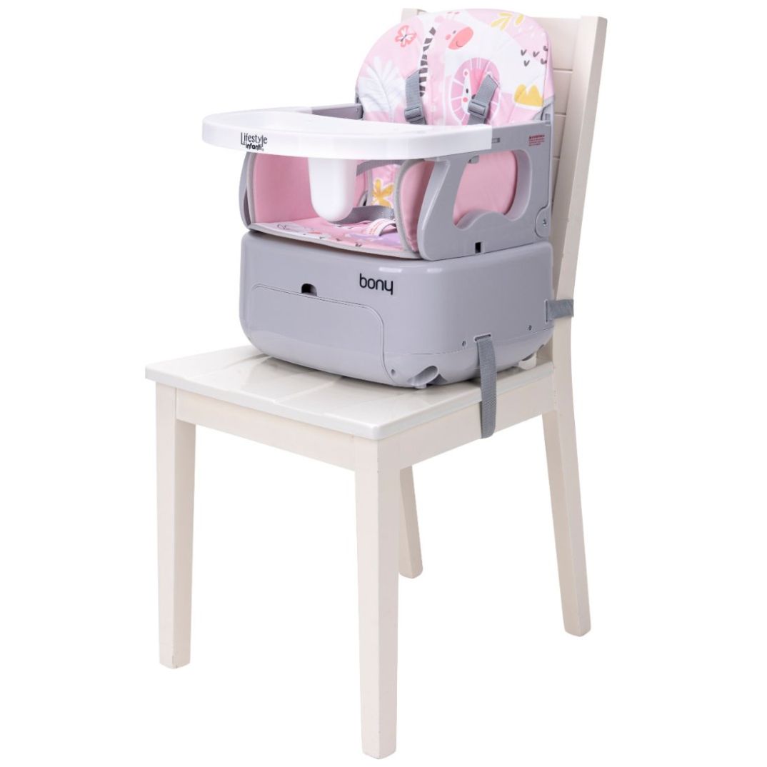 Bundle Niña Sistema de Viaje, Cuna de Viaje y Silla Alta Infanti