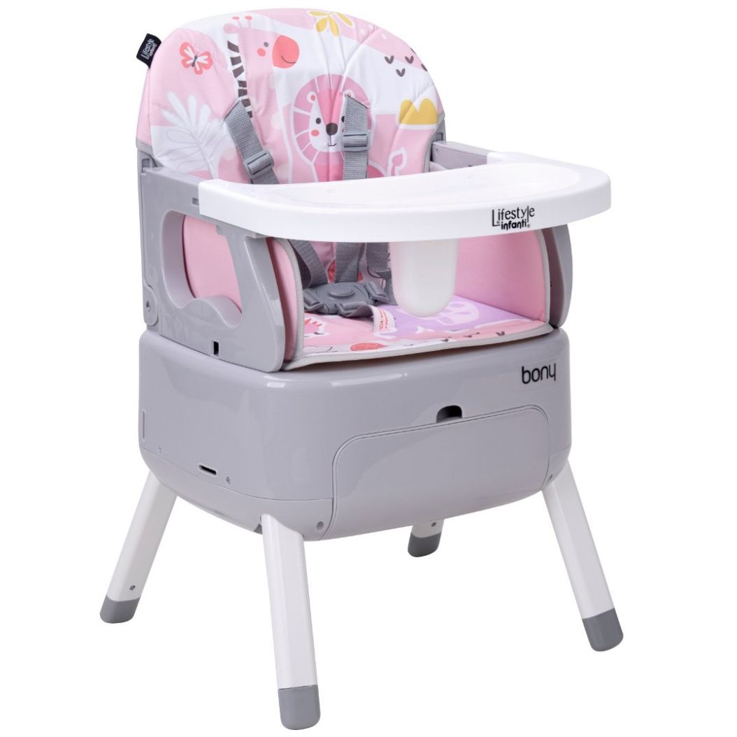 Bundle Niña Sistema de Viaje, Cuna de Viaje y Silla Alta Infanti