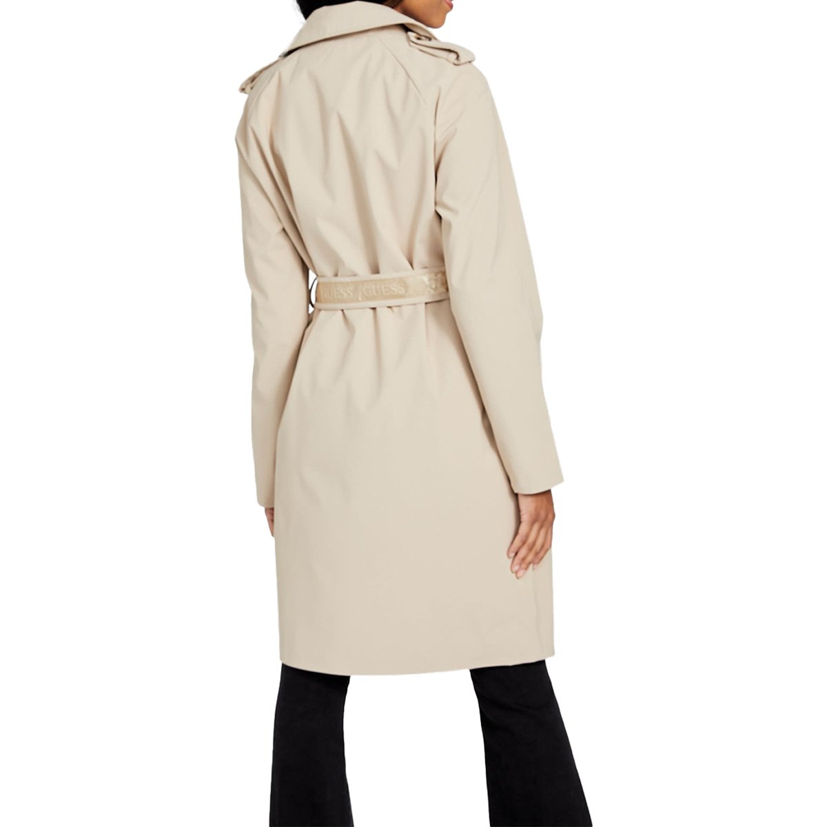 Abrigo Manga Larga Botonado Guess para Mujer