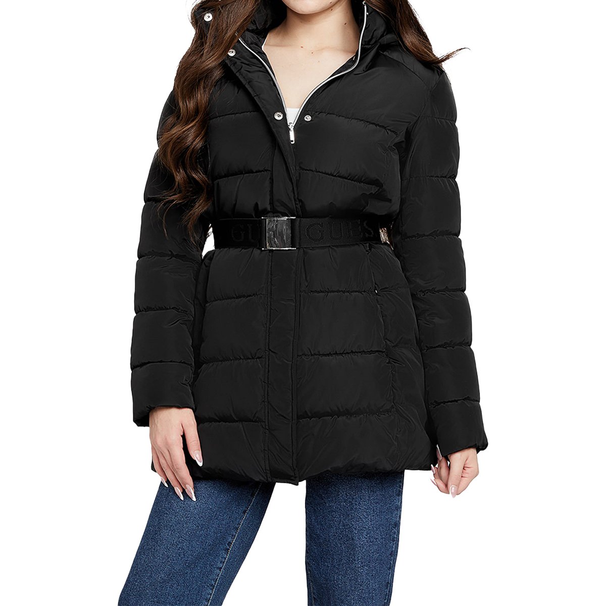 Chamarra Puffer Guess para Mujer