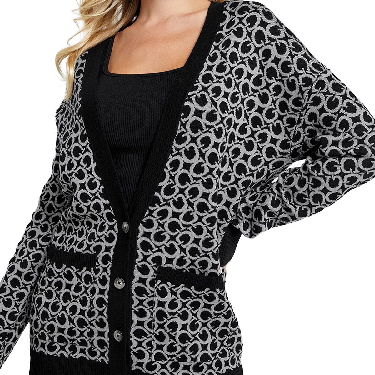 Cárdigan Manga Larga Guess para Mujer