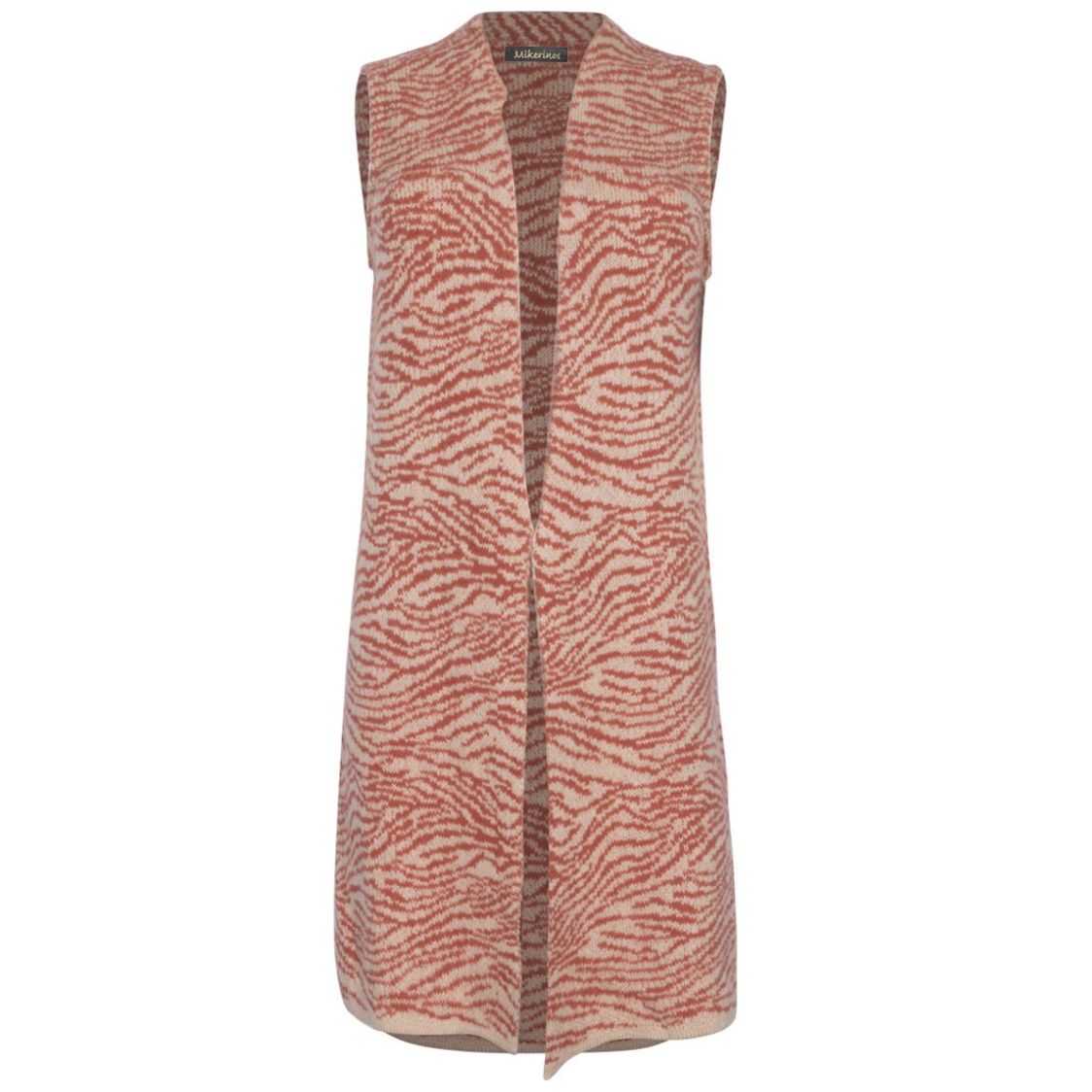 Chaleco Largo Dibujo Jirafa Mikerinos