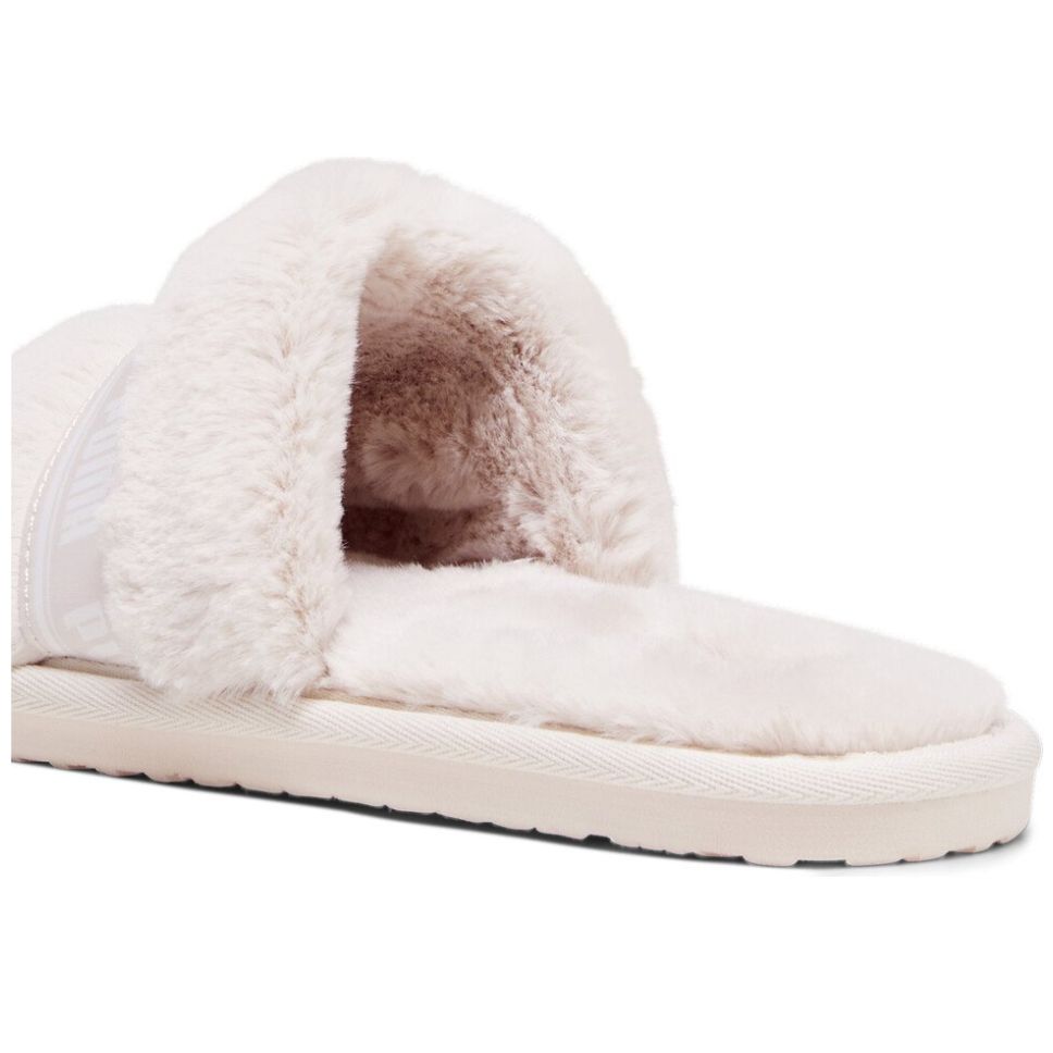 Sandalia Slide con Peluche Rosa Puma