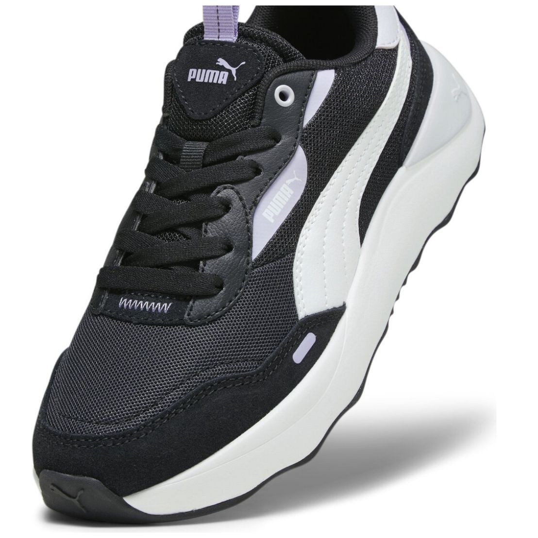 Tenis puma best sale plataforma preto