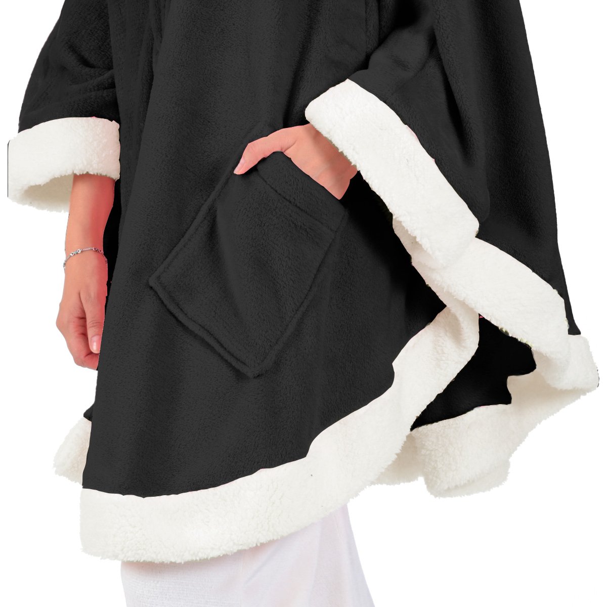 Capa Borrego Flanel Mia Intima para Mujer