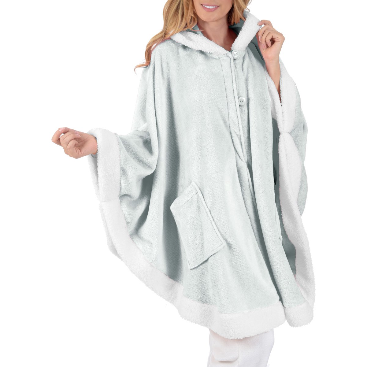 Capa Borrego Flanel Mia Intima para Mujer