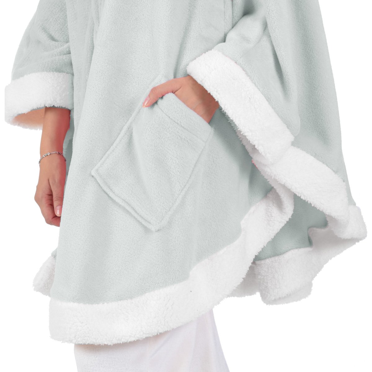 Capa Borrego Flanel Mia Intima para Mujer