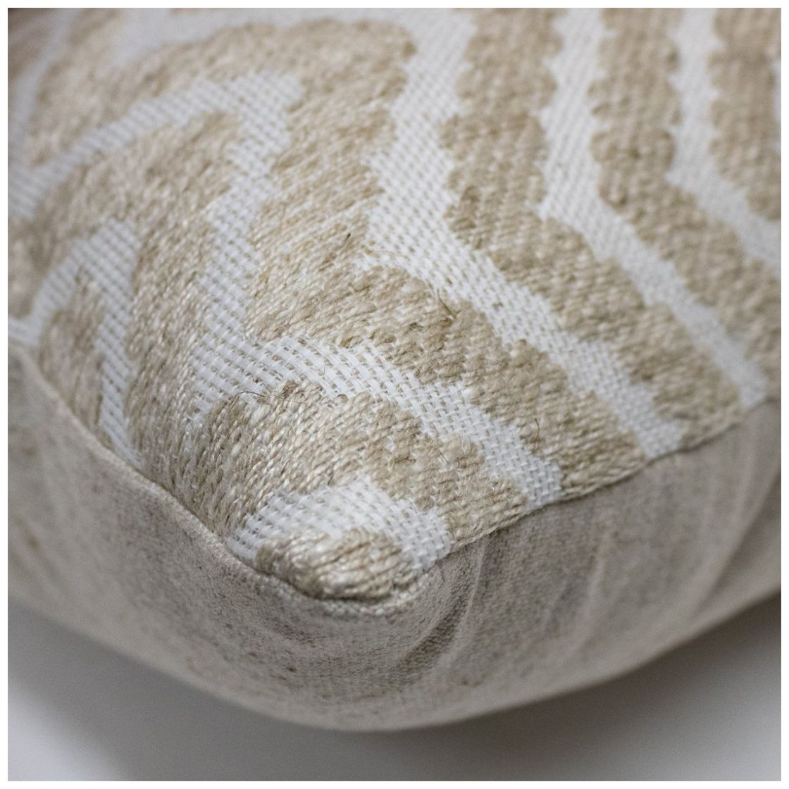 Home Nature Riñonera Jacquard Beige