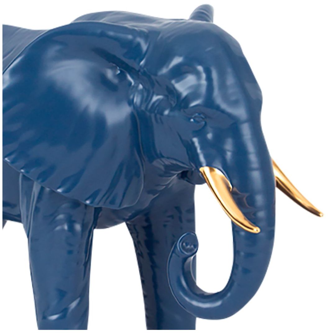 Figura Decorativa Elefante Blue Gaf