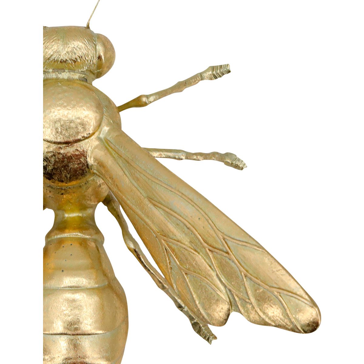 Figura Decorativa Avispa  Dorada Gaf