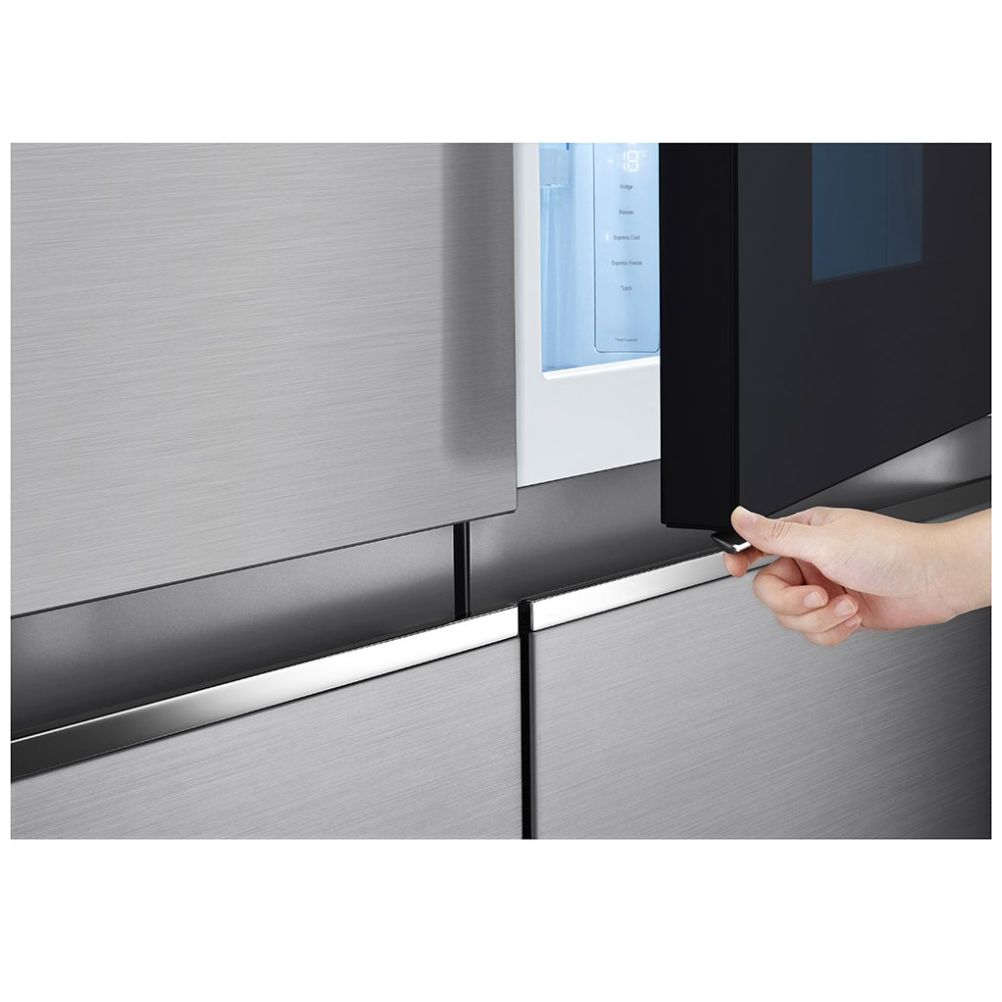 Refrigerador LG Duplex Instaview Door-In-Door Linear Inverter con Wifi Thinq 27 Pies3 Platino  Vs27Bxqp