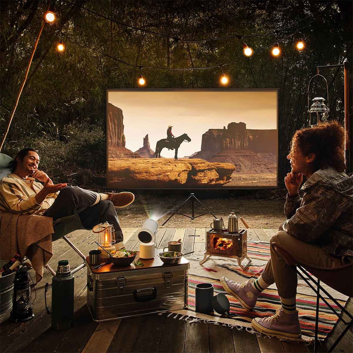 Proyector Samsung 100" Qled Fhd Sp-Lff3Claxxzx