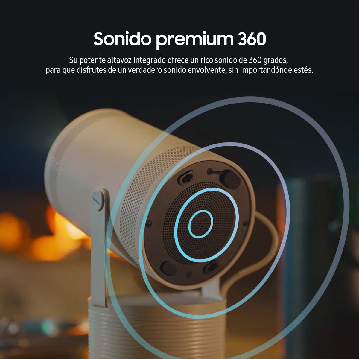 Proyector Samsung 100" Qled Fhd Sp-Lff3Claxxzx