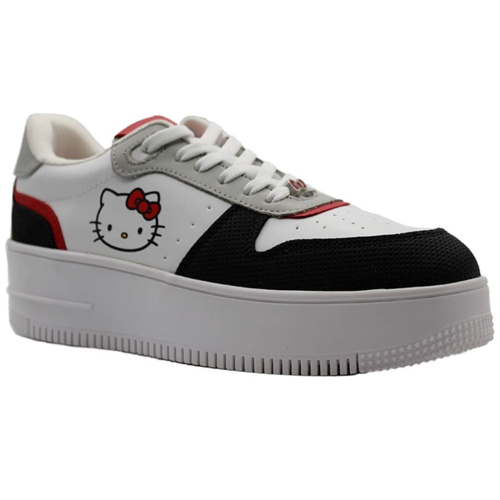 Tenis Casual con Plataforma Multicolor Kitty para Mujer