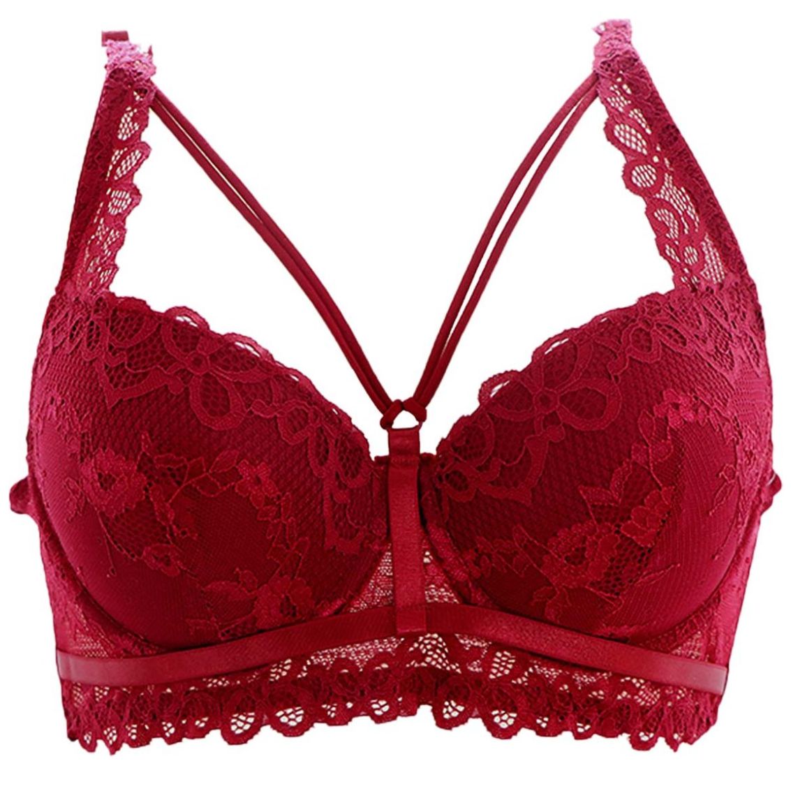 Brasier con Varilla y Encaje Couture para Mujer