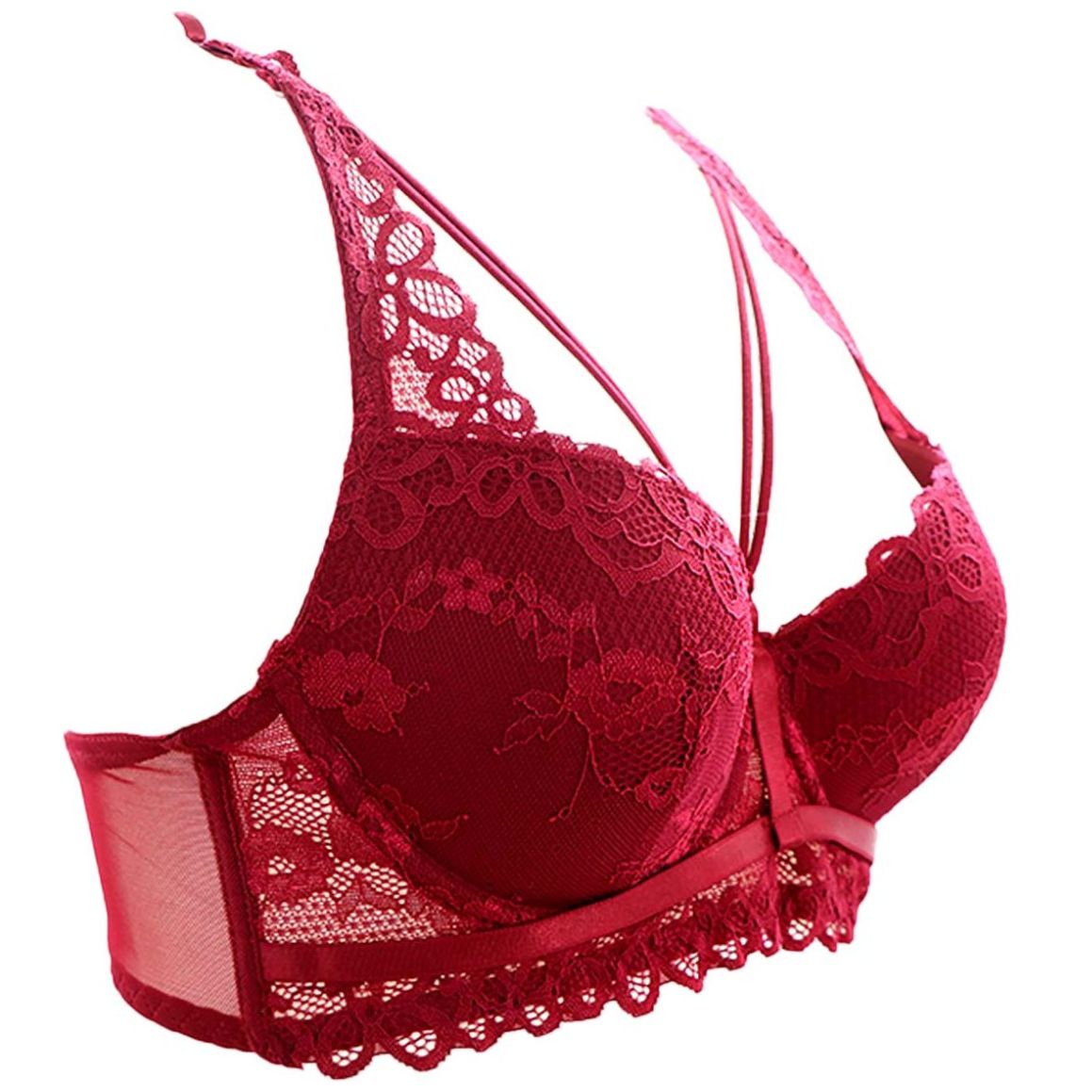 Brasier con Varilla y Encaje Couture para Mujer