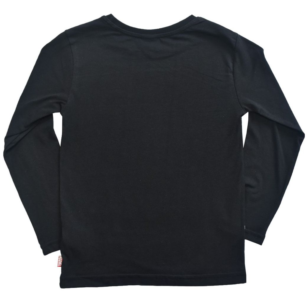 Playera para Niño Manga Larga Color Negro Spider-Man