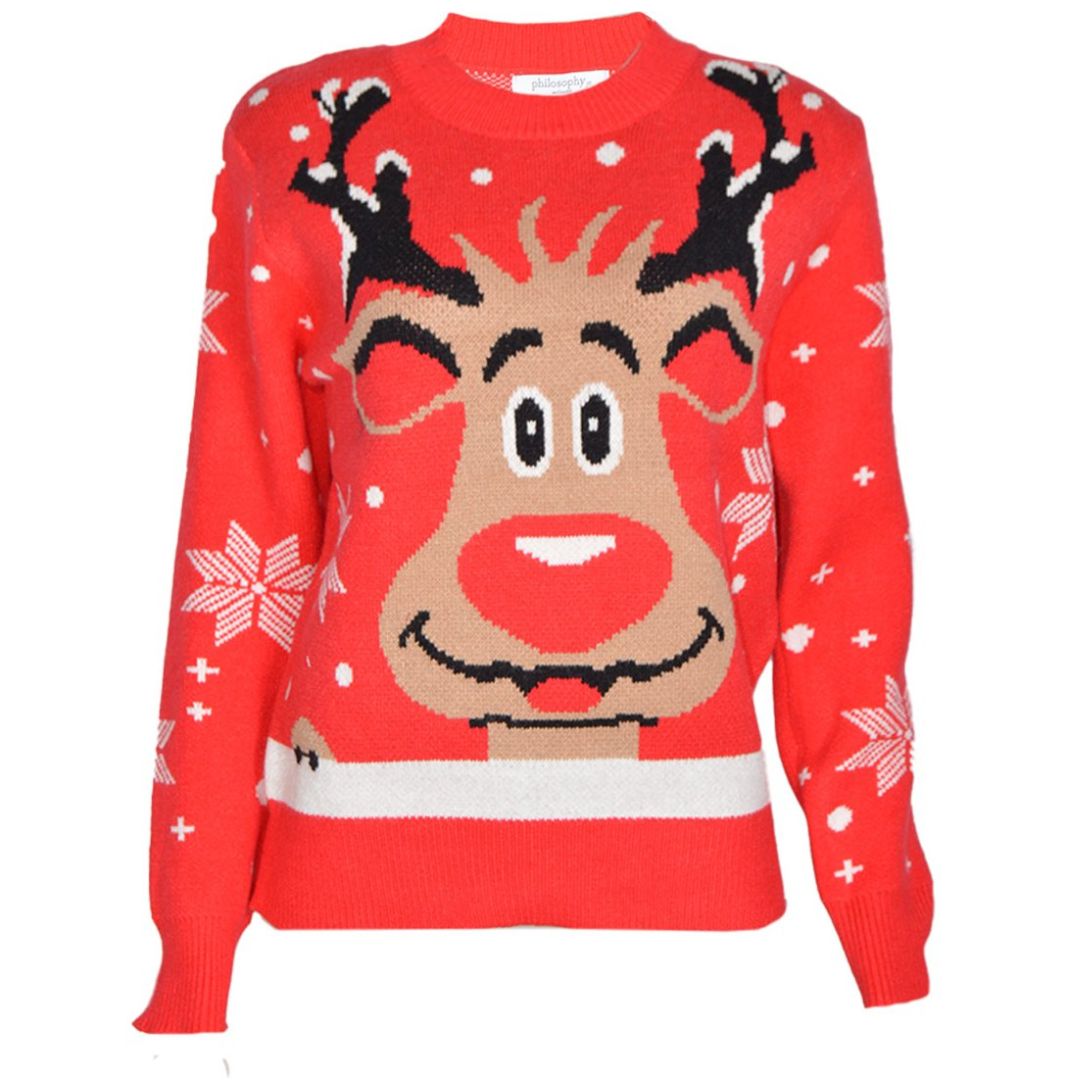Suéter Navidad Reno para Mujer Philosophy Woman