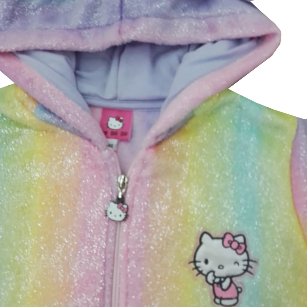 Chamarra para Niña Flannel Estampado Hello Kitty