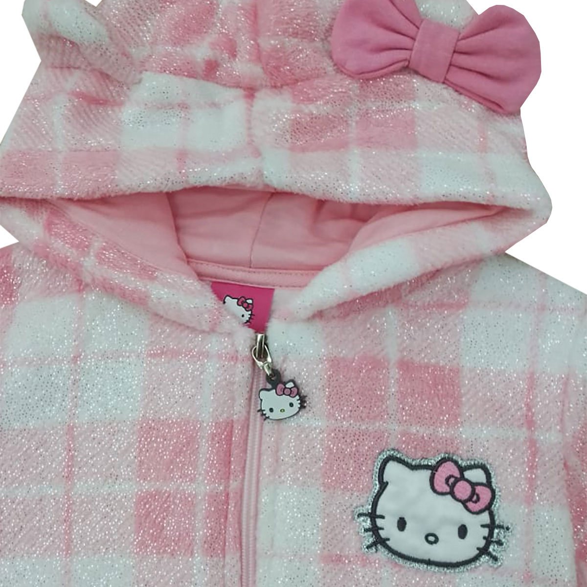 Chamarra para Niña Flannel Estampado Hello Kitty