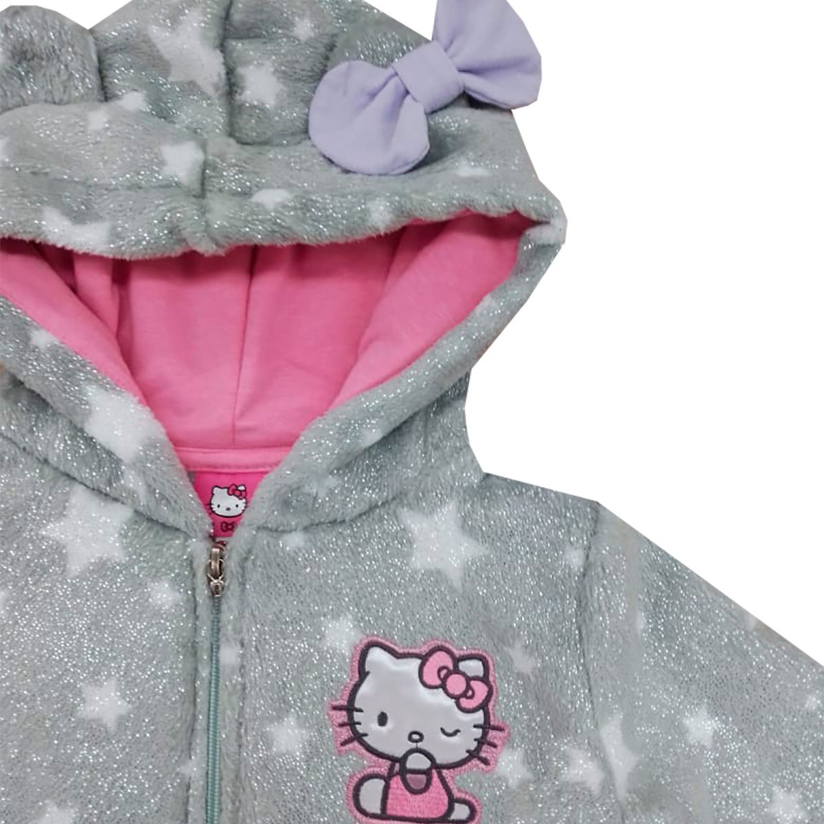 Chamarra para Niña Flannel Estampado Hello Kitty