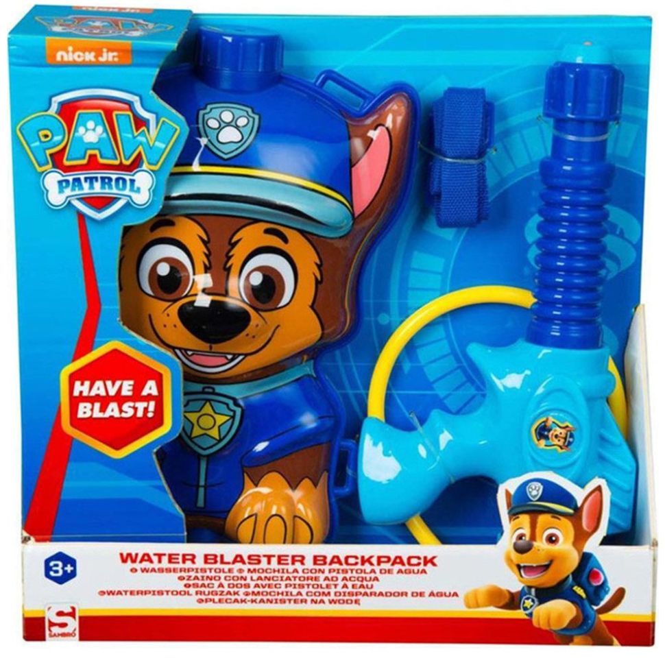 Pistola de Agua Paw Patrol con Mochila