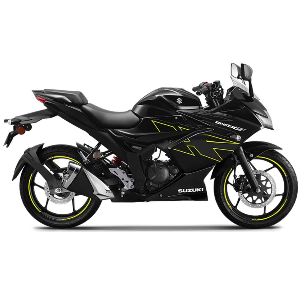 Motocicleta Suzuki Gixxer 150Cc Sf Deportiva Negra 2024