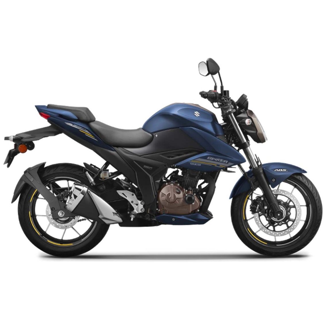 Motocicleta Suzuki Gixxer 250 Abs Naked Azul Mate 2024