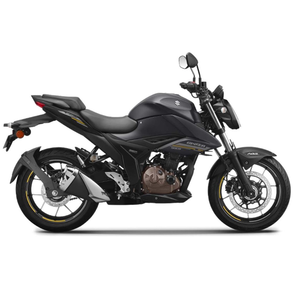 Motocicleta Suzuki Gixxer 250 Abs Naked Negra Mate 2024