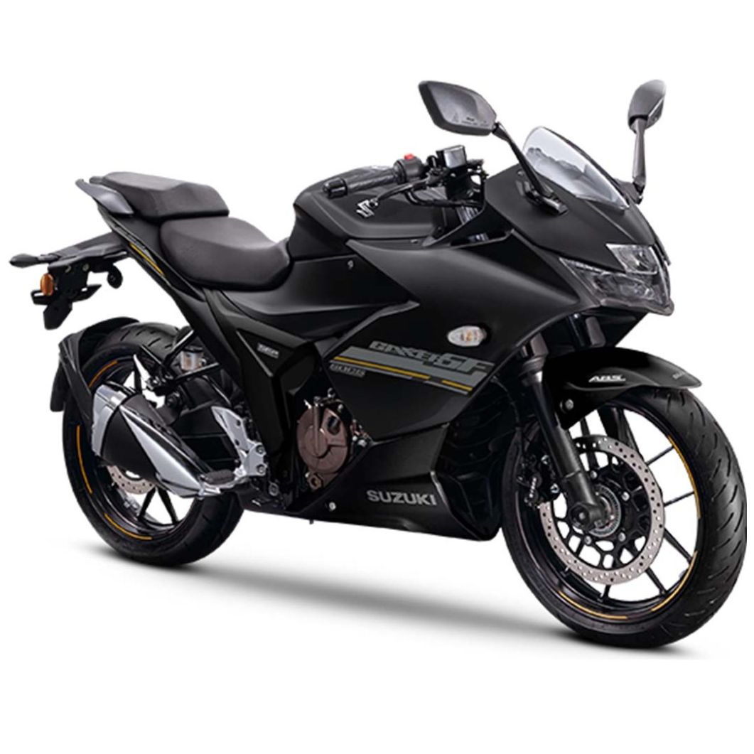 Motocicleta Suzuki Gixxer 250 Sf Deportiva Negra Mate 2024