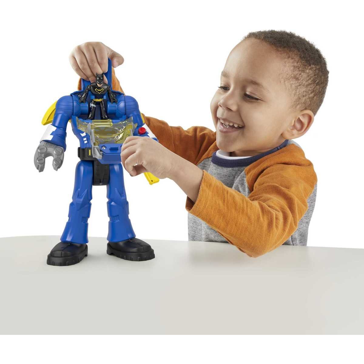 Figura de Acción Batman Insider & Exo Traje Imaginext