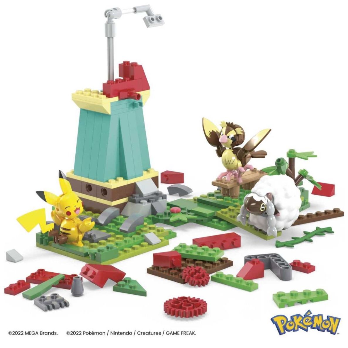 Mega Pokémon Juguete de Construcción Molino Campestre