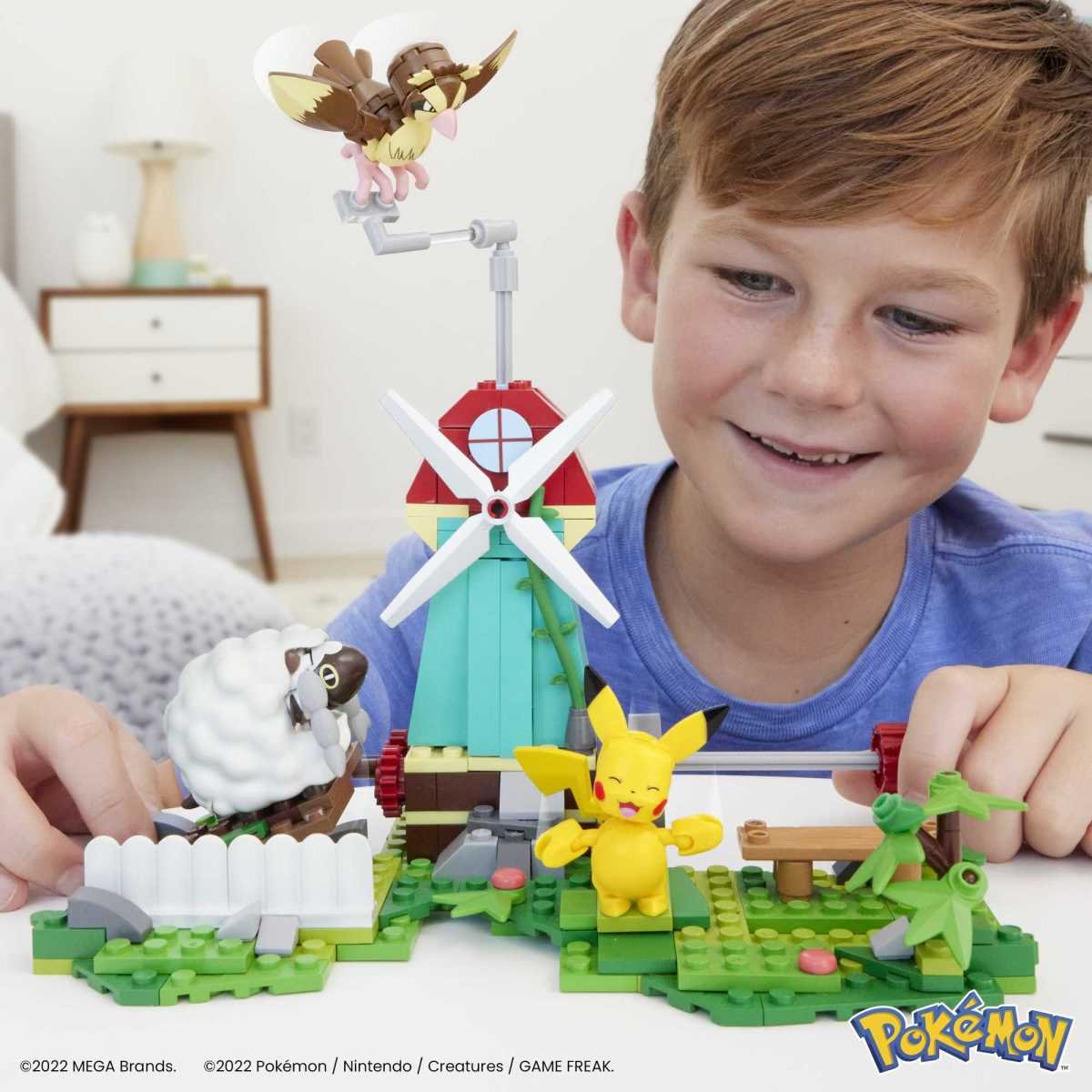 Mega Pokémon Juguete de Construcción Molino Campestre