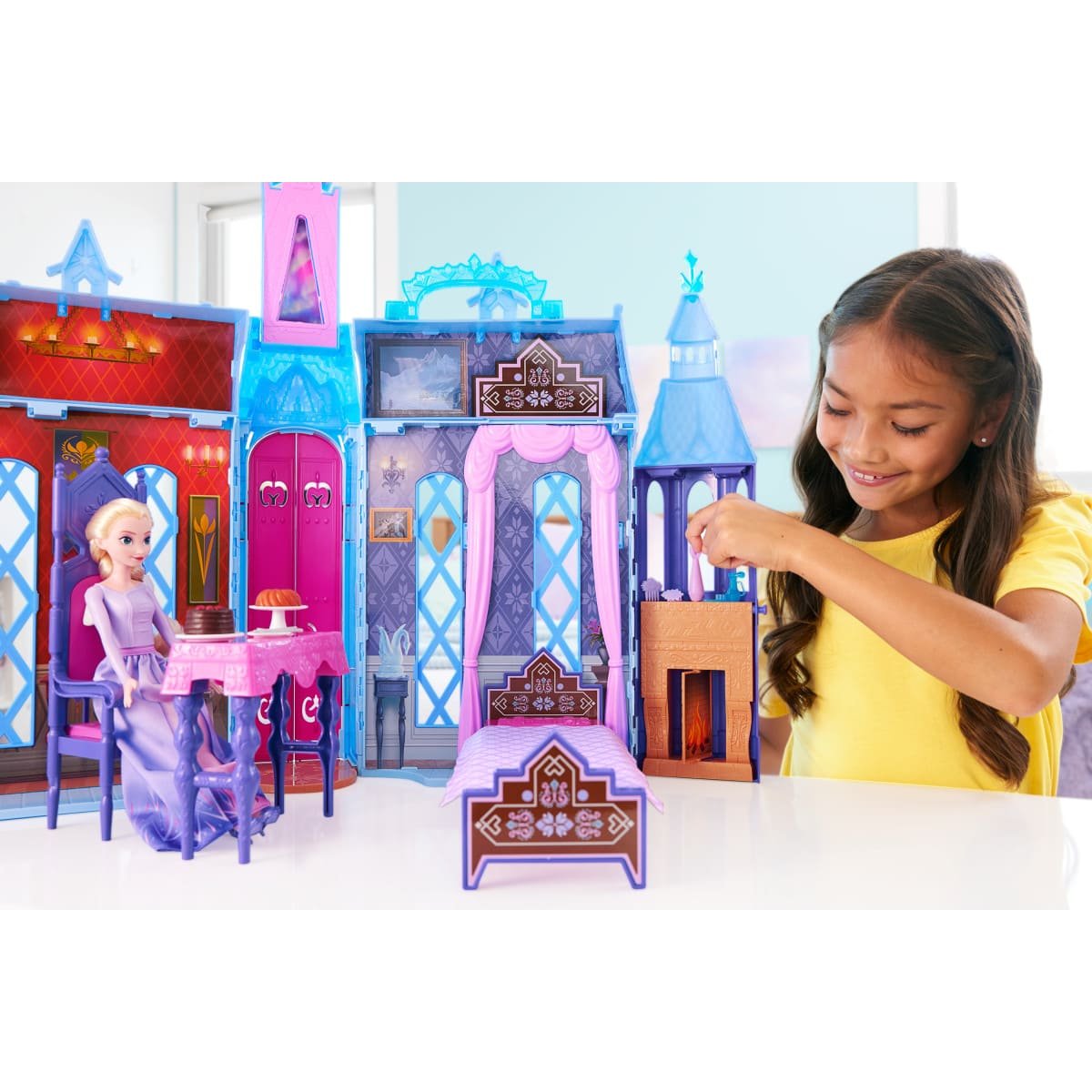 Casa de Muñecas Castillo Arendelle con Elsa Disney Frozen