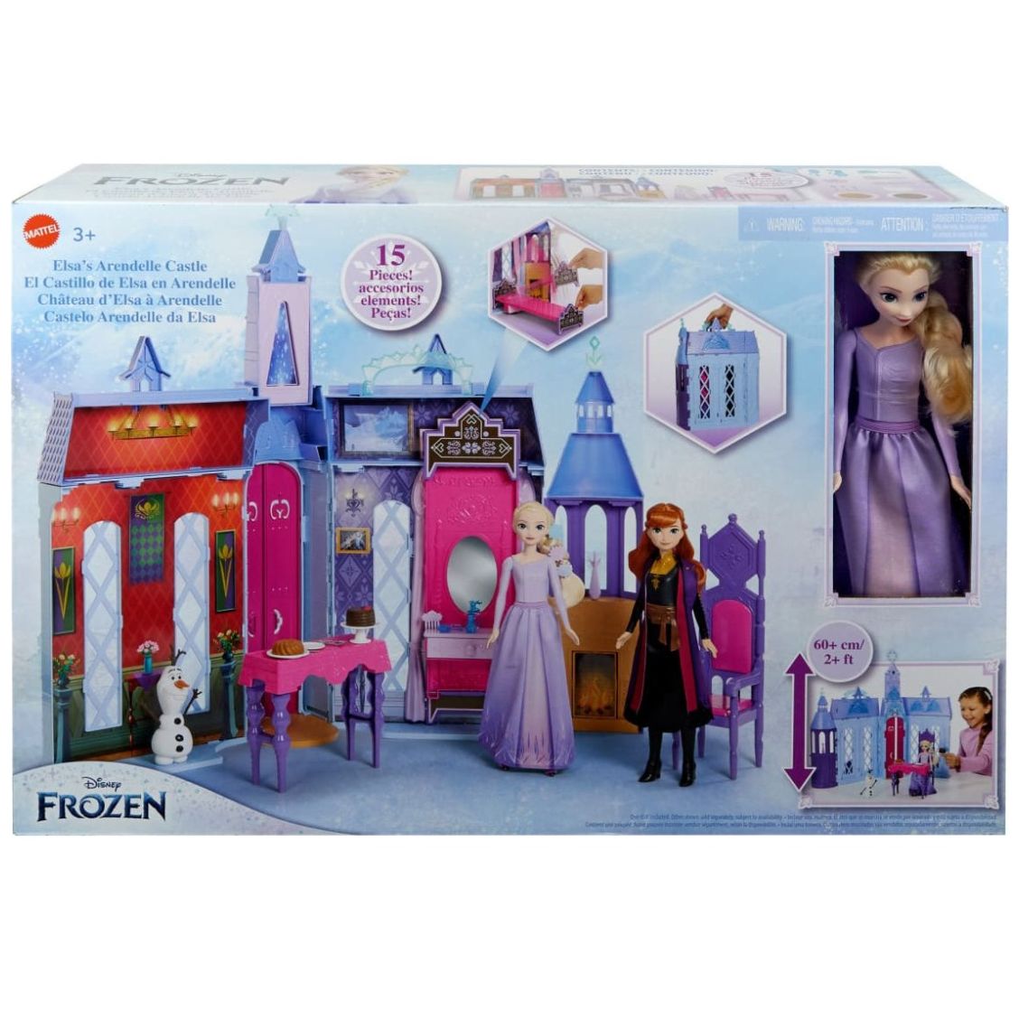 Casa de Muñecas Castillo Arendelle con Elsa Disney Frozen