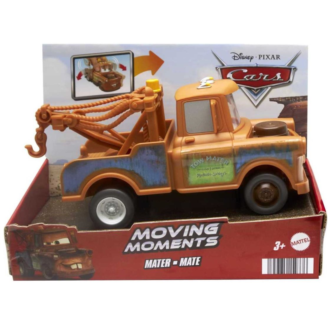 Vehículo Juguete Amigos Movibles Mate Cars de Disney Pixar