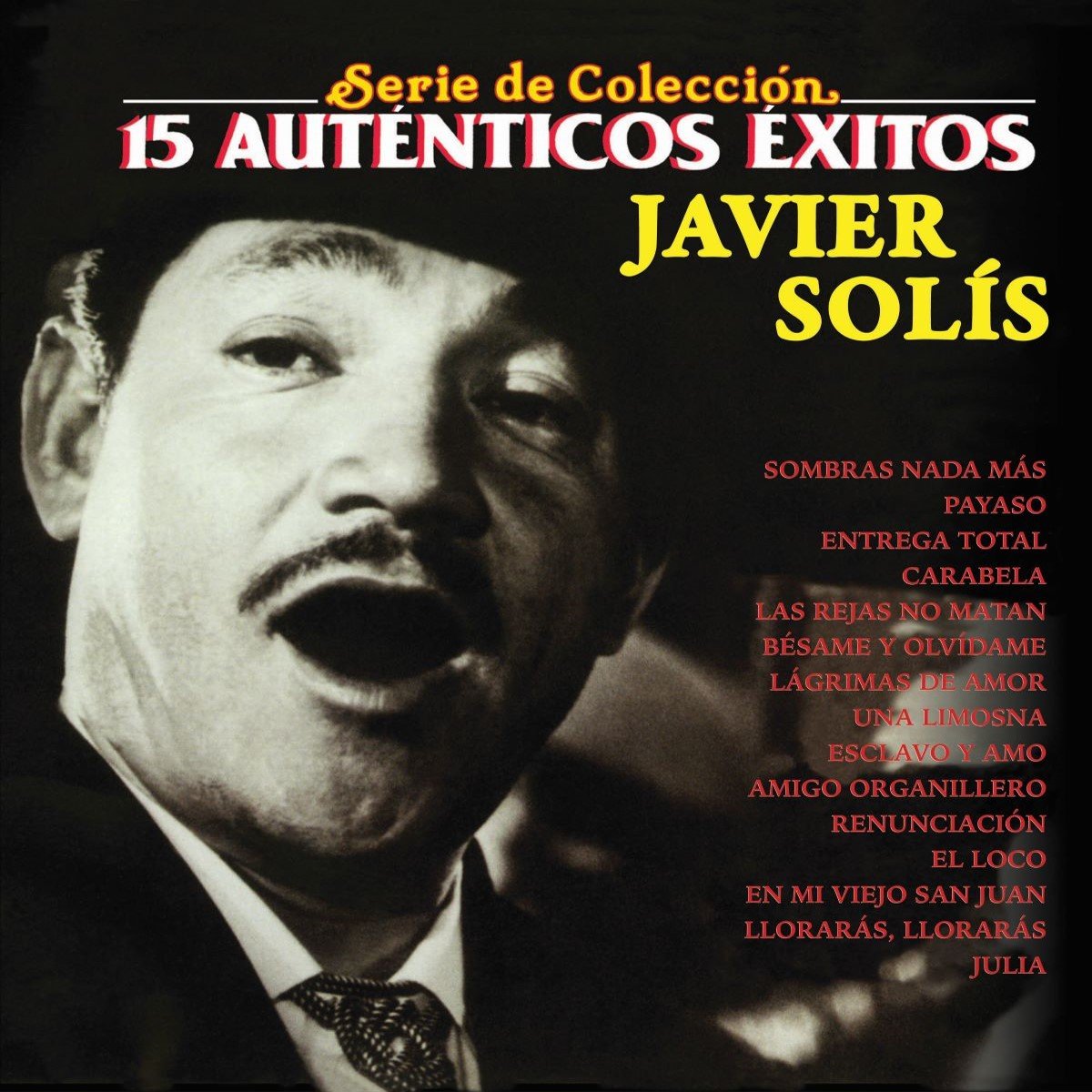 Lp Javier Solis 15 Autenticos Exitos Serie de Colección