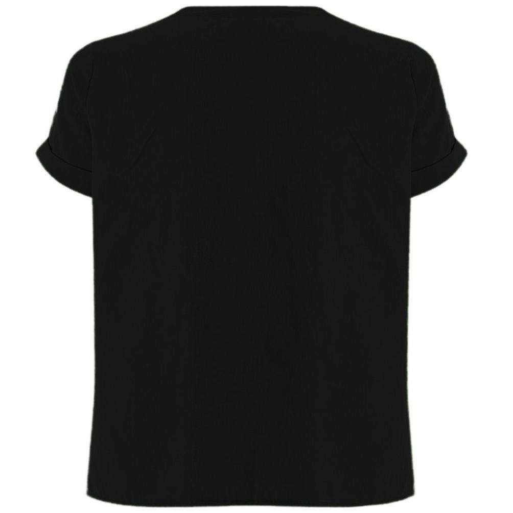 Blusa Cuello Mao Manga Corta Life Styler para Mujer