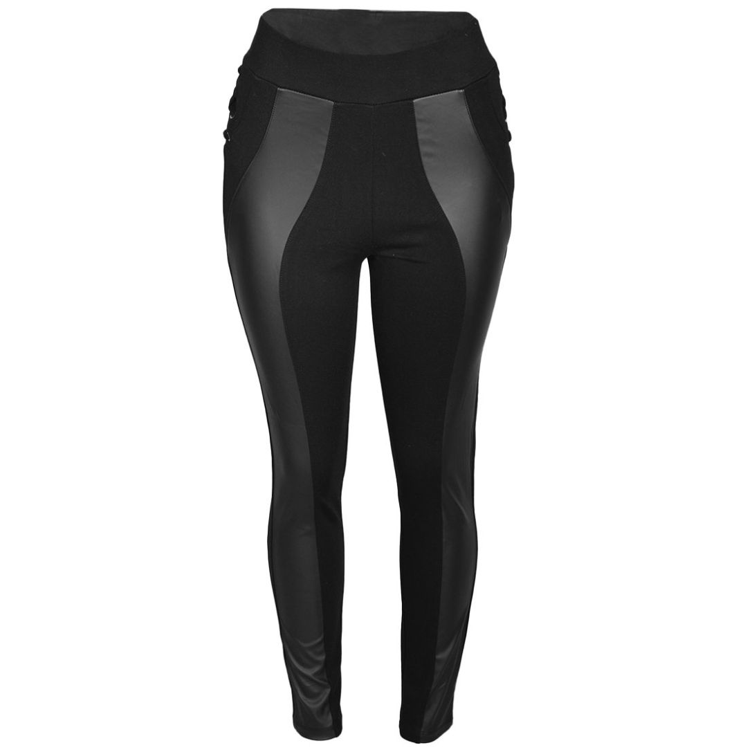 Leggins Rectos Lisos con Detalle Latera Tipo Jareta para Mujer Philosophy