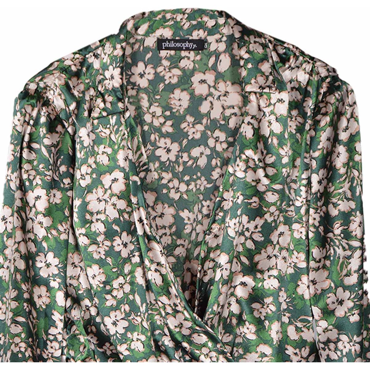 Blusa Estampada con Amarre para Mujer Philosophy
