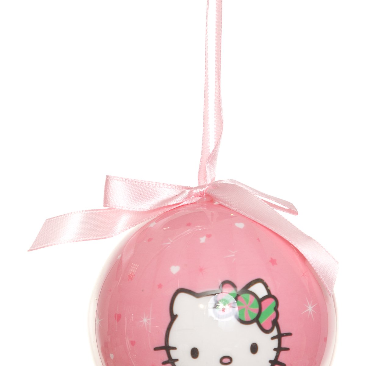 Hello Kitty Esfera de Lastico Rosa 8Cm