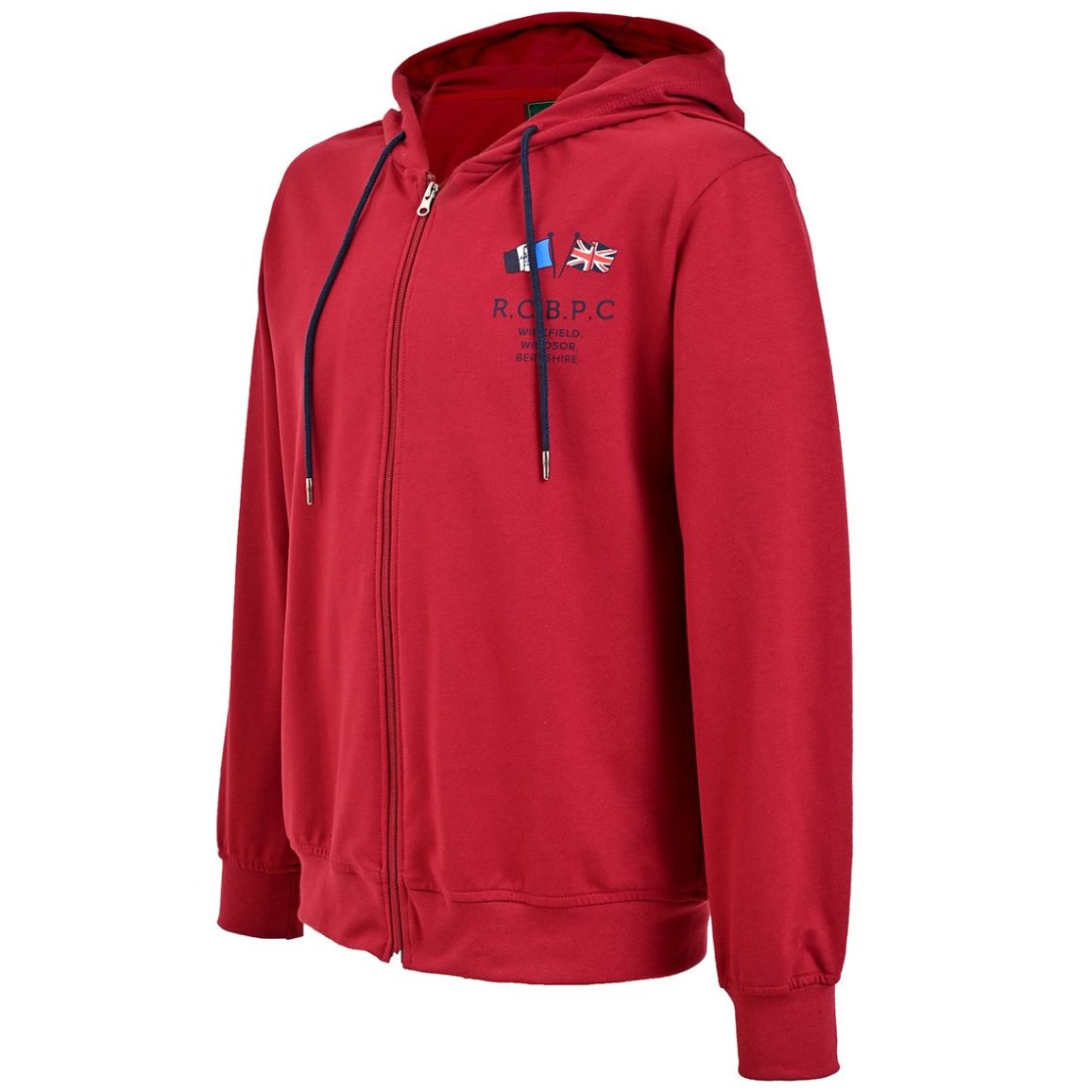 Sudadera Polo Club Abierta con Capucha para Hombre