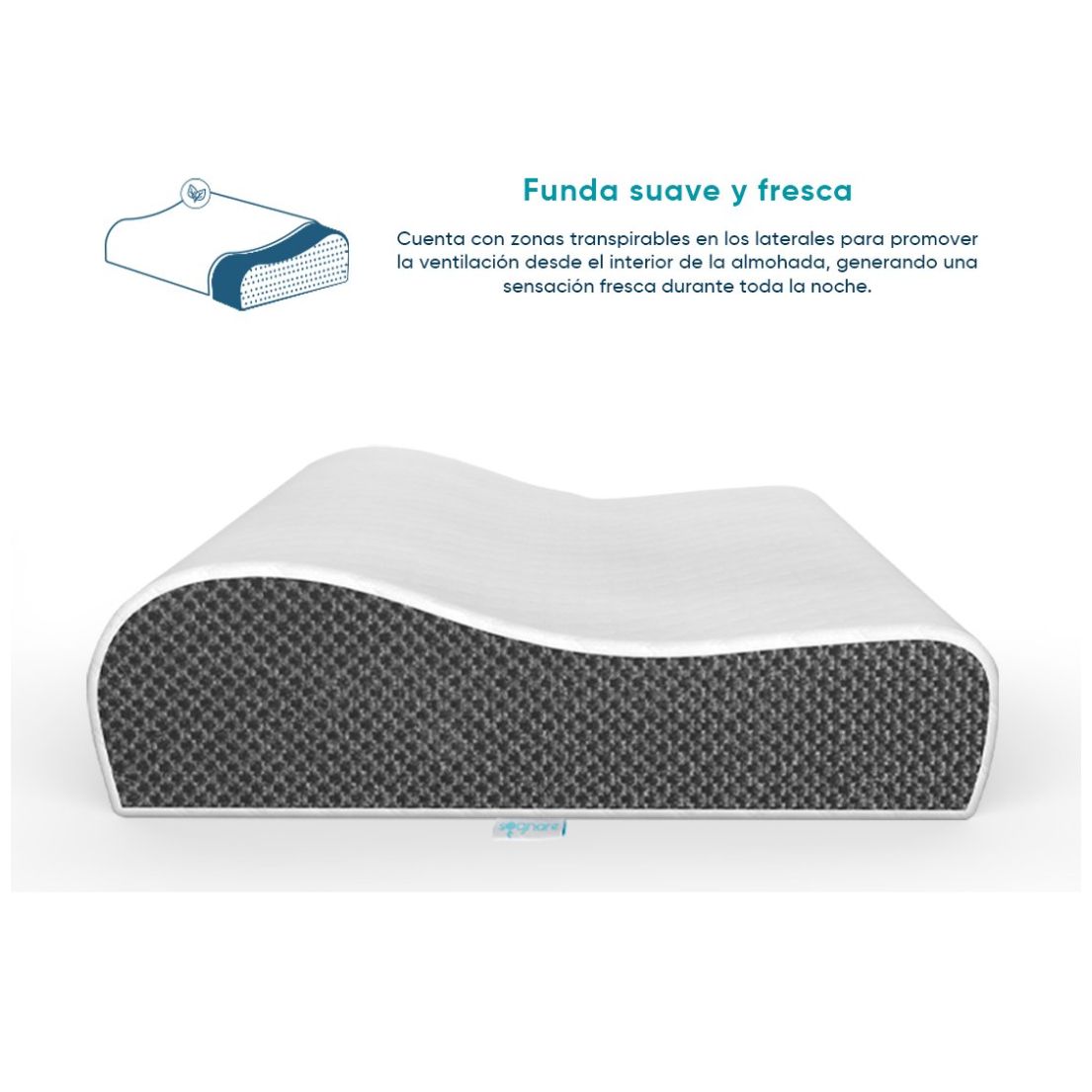 Almohada Sognare® Base Ortopédica