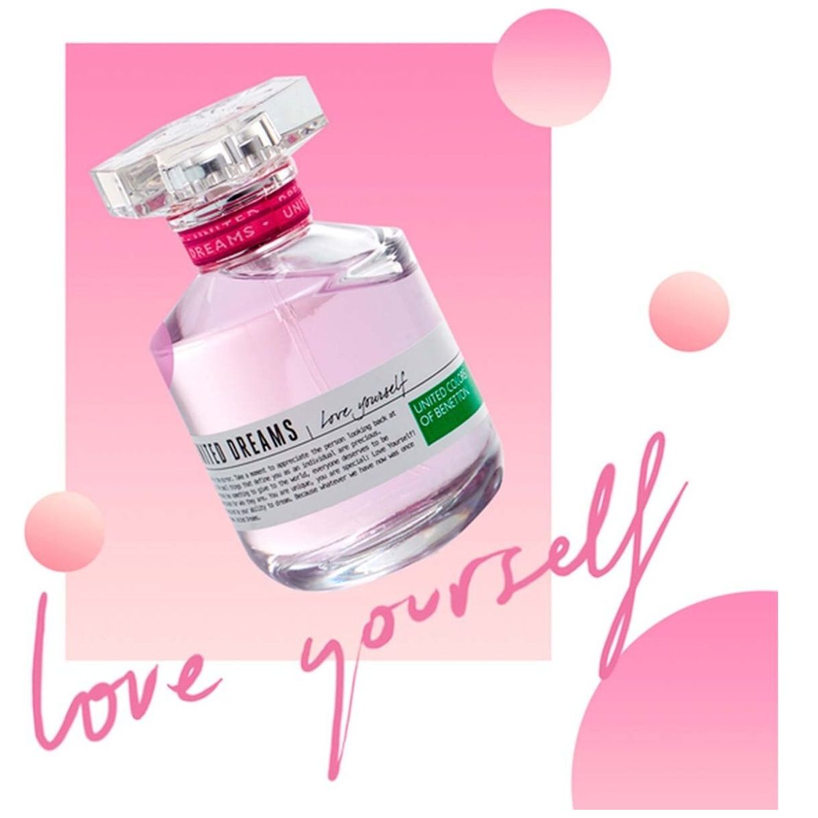 Fragancia para Mujer  Benetton United Dreams Love Yourself Edt 80Ml