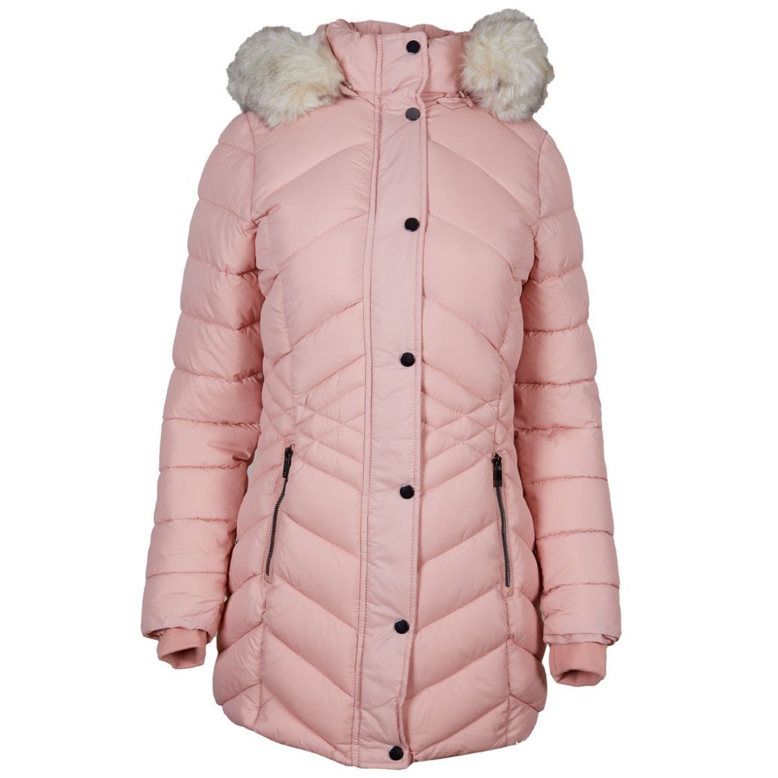 Chamarra Cuello con Gorra Ann Miller para Mujer